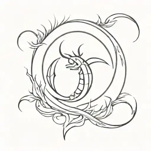 Cancer Sun Gemini Moon And Scorpio Rising Tattoo Design