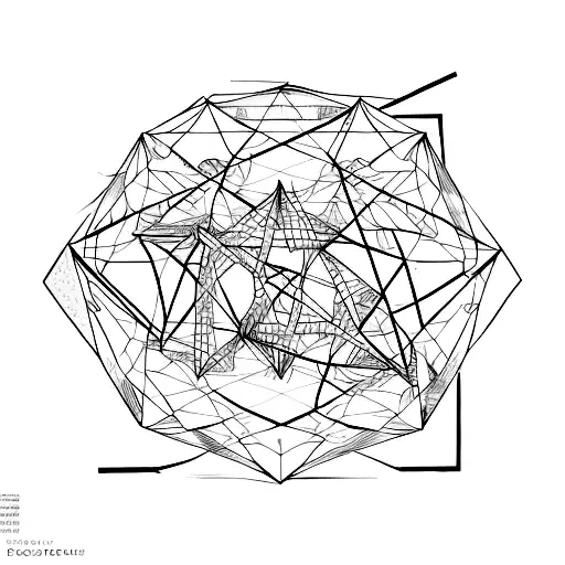 Abstract Representation Of The Concept Of Unmanifest Reality