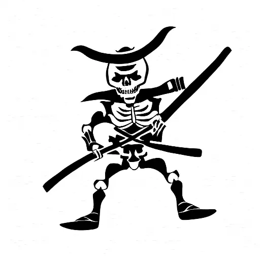 Samurai Skeleton