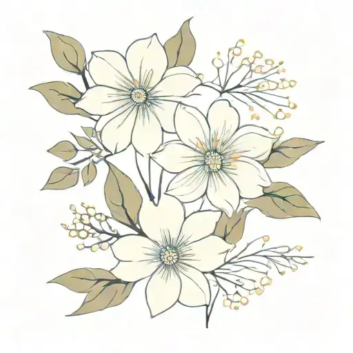Bouqet Of April July May And December Birth Flower