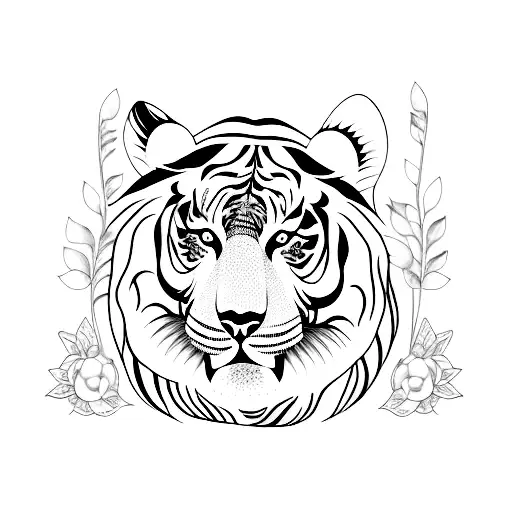 Feminine Tiger And Bear