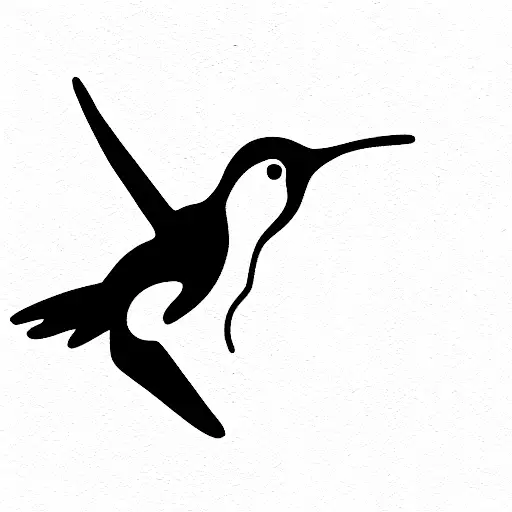 Hummingbird And Heart