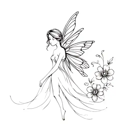 I Want A Fairy With Flowers