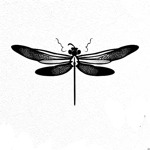 Dragonfly With Humming Bird And Daisy