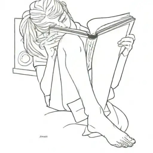 Woman Reading Book