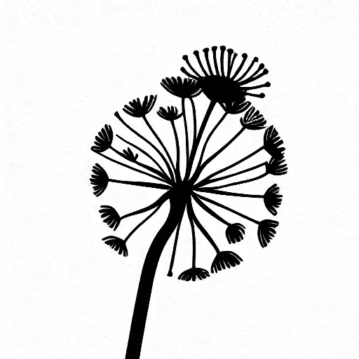 Dandelion Plant Without Flower