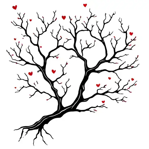 Blood Love Tree Branch