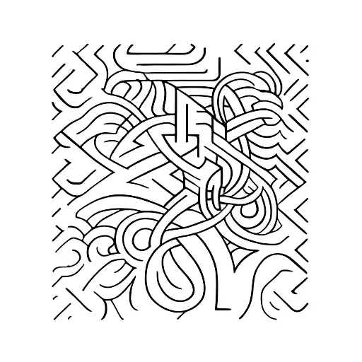 A Minimalist Tattoo Of A Spanish Word Or Phrase That Holds Personal Meaning To The Client