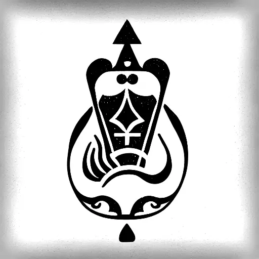 Queen Of Spades Symbol & Taurus Symbol