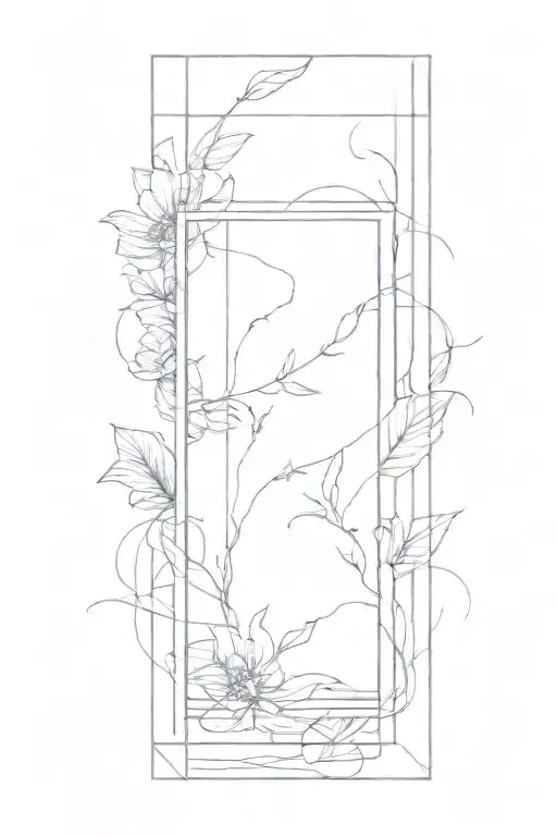 Rectangle Box Cover Up Black