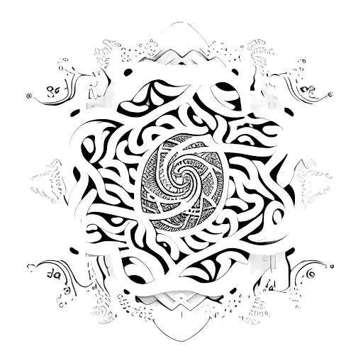 An Open Book With Intricate Calligraphy Flowing Out Of Its Pages