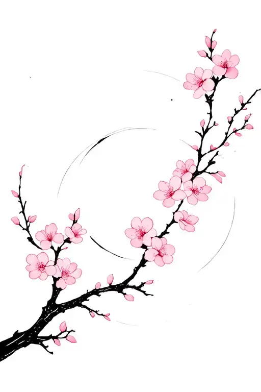 Sun Moon Cherry Blossoms