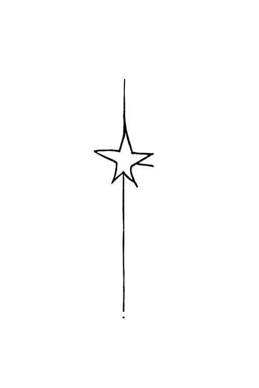 Vertically Long Simple Shooting Star
