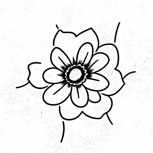 Flower With The Word Leona