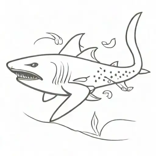 Funny Leopard Shark