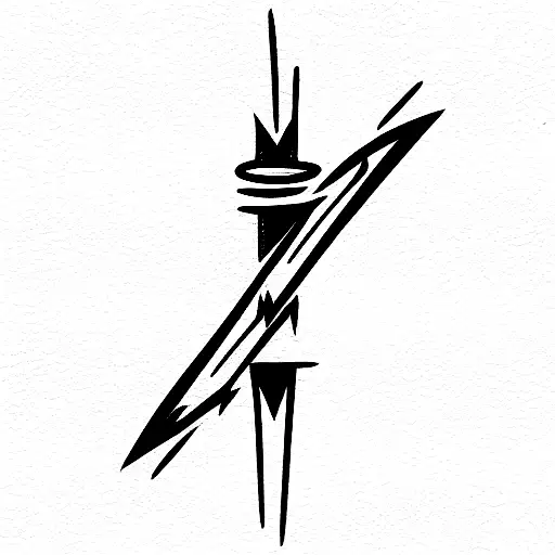 Katana With Electric Lightning