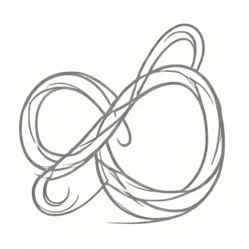 Infinity Symbol Entertwined