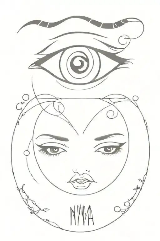 Eyes With The Word Nayanna