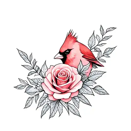 Roses Cardinals And Space