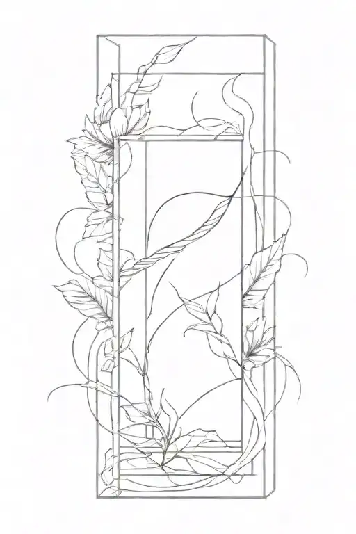 Rectangle Box Cover Up Black