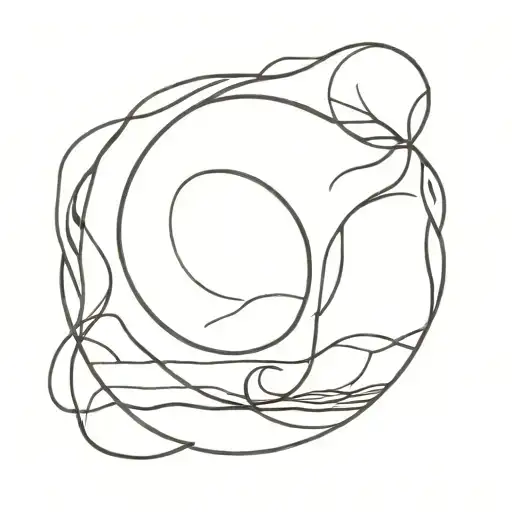 Enso Circle With Sunrise