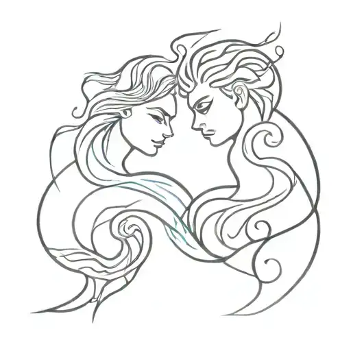 Fire And Water Couple