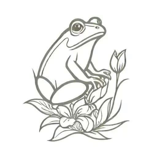 Frog On Big Flowery Branch