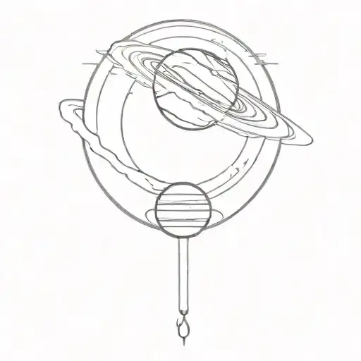 Saturn Planet Time And Nature's Beauty Freedom Love