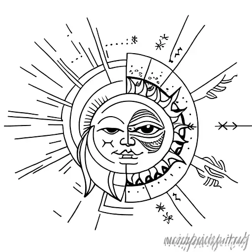 Sun And Moon Incorporating A U And L