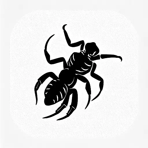 Scorpion That Has Suit On And Has Ace In Sleeve