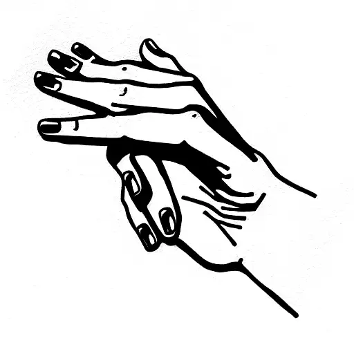 Praying Hands With Money