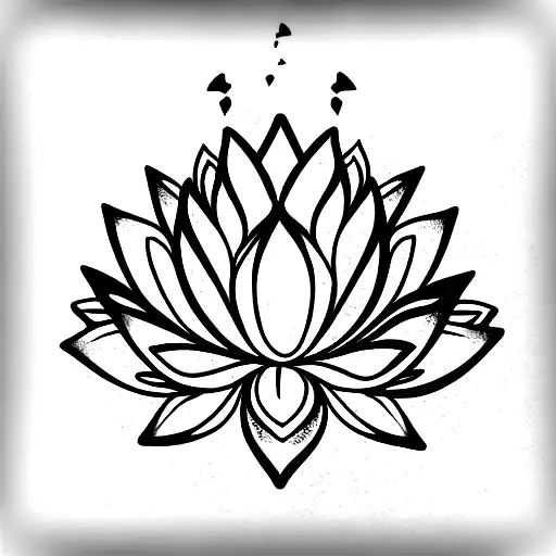 Tattoo Lotus Flower Bohemian