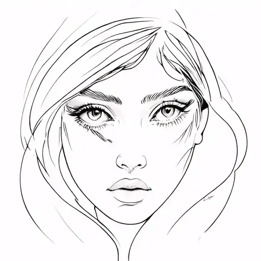 Bad Woman With Beautiful Eyes