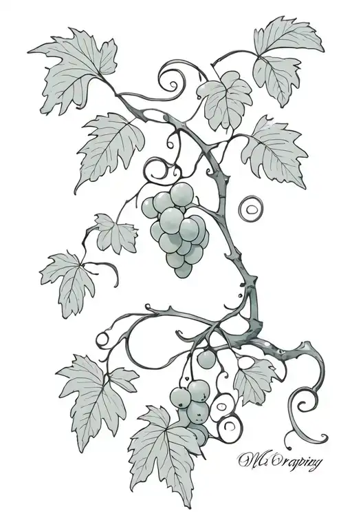 Grape Vine Wrapping