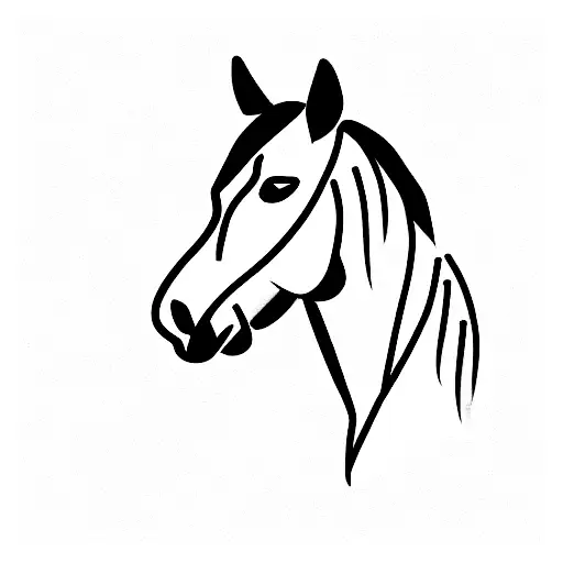 Figure Of A Horse Based On The Acronym Mama