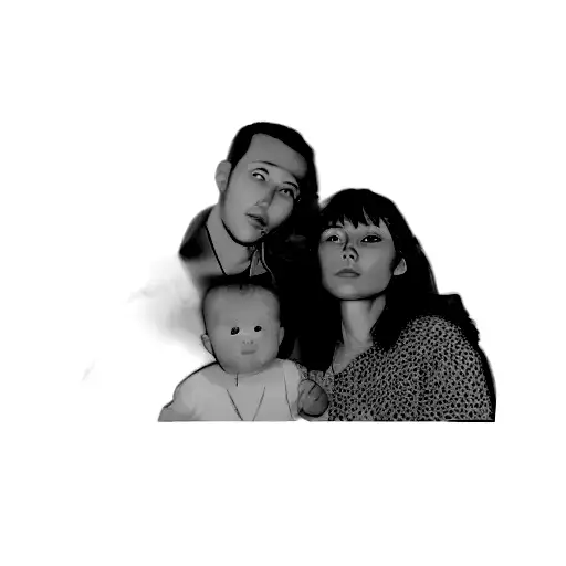 A Man And Woman With A Baby