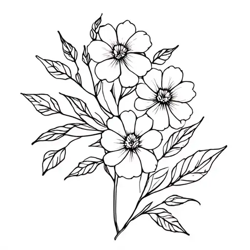 August And October Birth Flowers