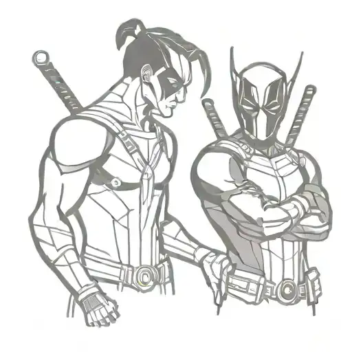 Loki And Deadpool Characters Together