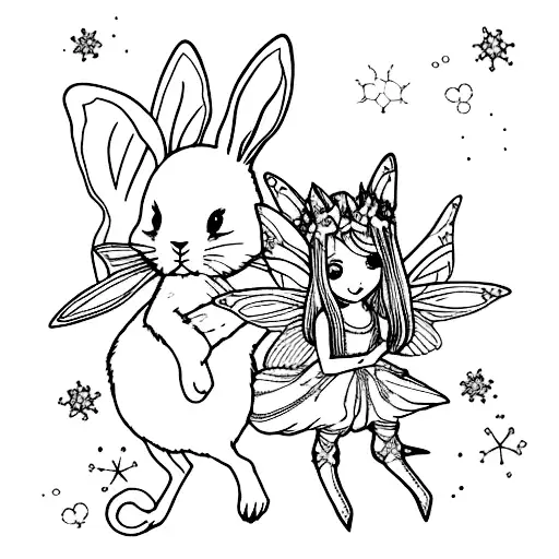 Fairy And Rabbit