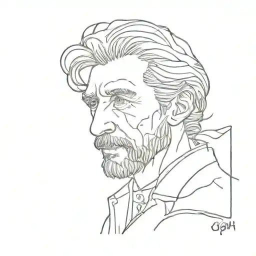 Van Gogh Single Line