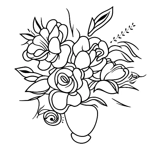 Flower Bouquet May And August Birth Flowers