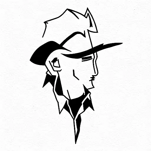 Draco Malfoy Sunset Cowboy