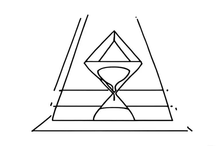 Pyramid Hourglass