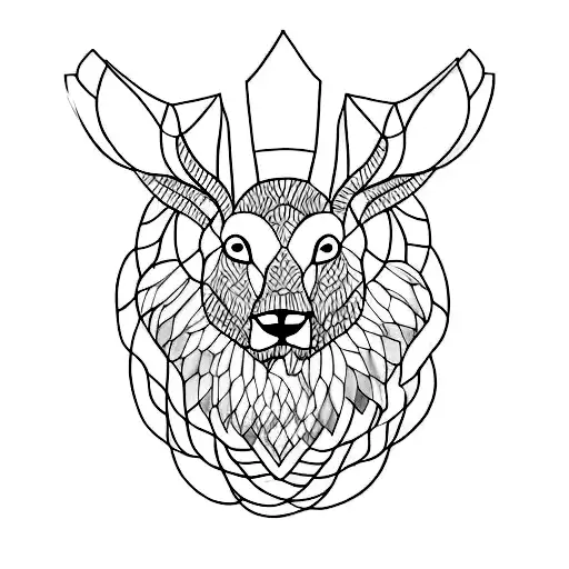 A Minimalist Tattoo Of A Hypersensitive Animal