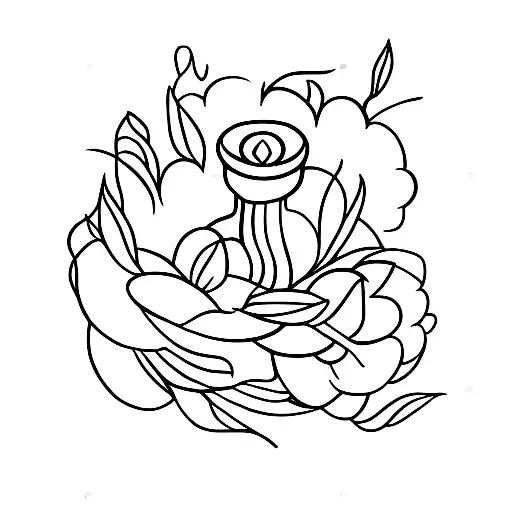 Birth Flower Of Months May And August Bouquet