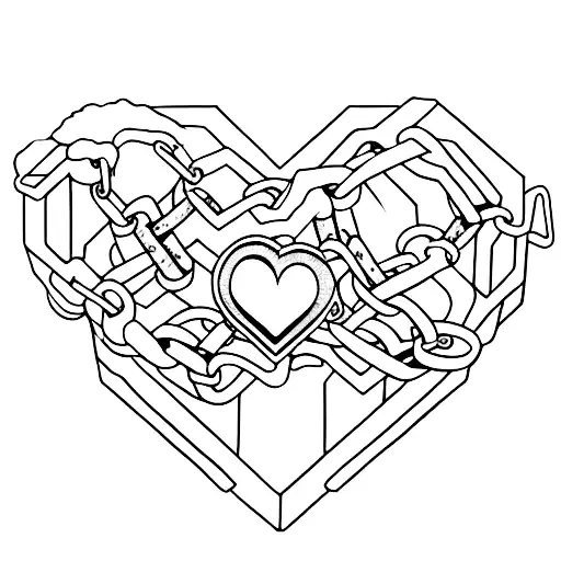 Broken Heart In Chains Locked