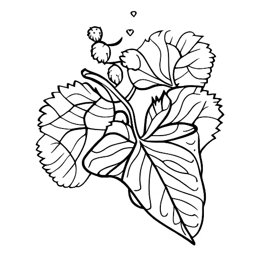 Strawberry Vine Inside The Ear