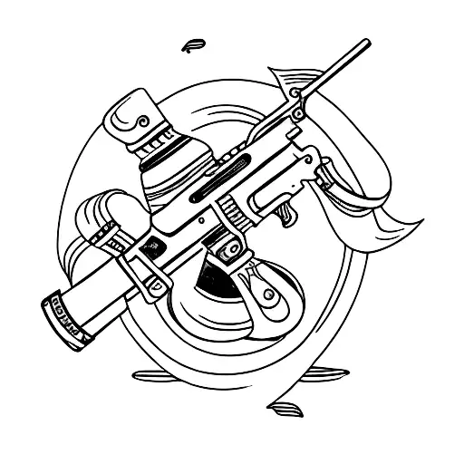 Cowboy Lever Action Gun