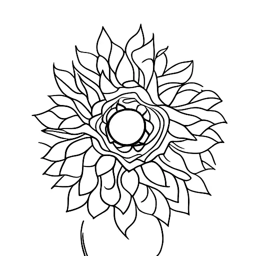 Gavel With A Sunflower