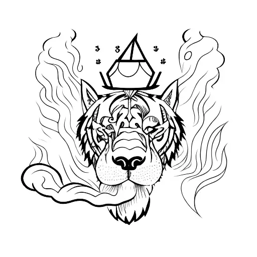 An Animal Made Up Of Smoke